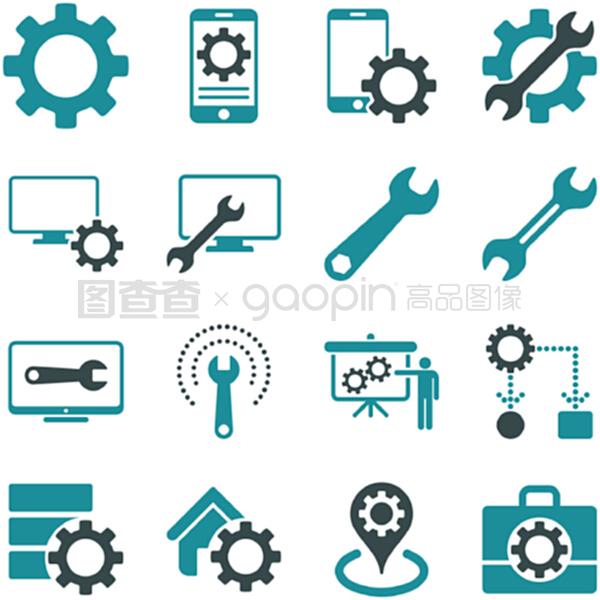 選項和服務(wù)工具圖標(biāo)集